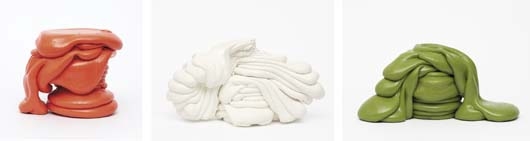 Three works: Untitled by Roxy Paine, 2001