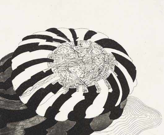 Six works: Untitled  by Franz Ackermann, 2000