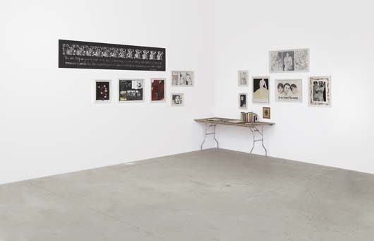 Artwork by Jeremy Deller, The Uses of Literacy, Made of Mixed media including pencil on paper, pen on paper, books, collage on paper, photographs, acrylic on canvas. 