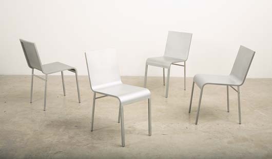 Set of four 'CN 11' chairs by Maarten van Severen, 1998-99