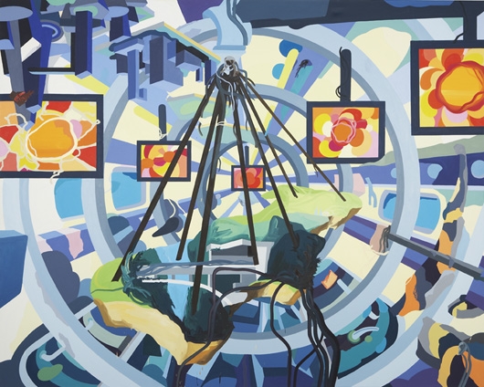 Transall Delivering a Piece of My Hometown by Franz Ackermann, 2001