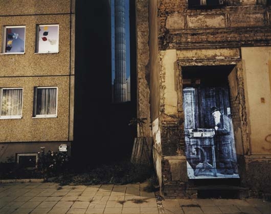 Almadstrasse (fruhere Gradierstrasse)/ Ecke Schendelgasse, Berlin by Shimon Attie,  1993