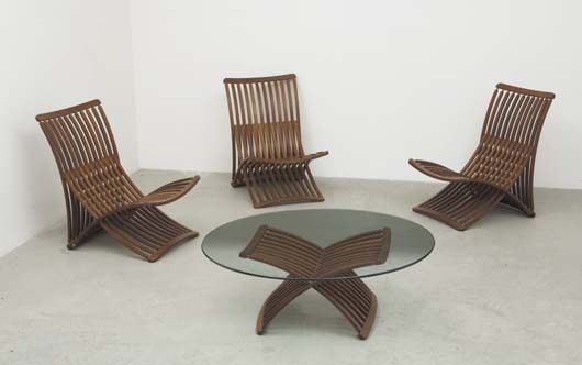 THOMAS LAMB STEAMER TABLE