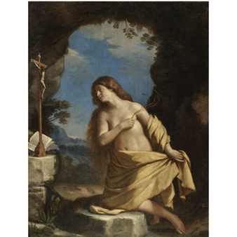 THE PENITENT MAGDALENE - Il Guercino
