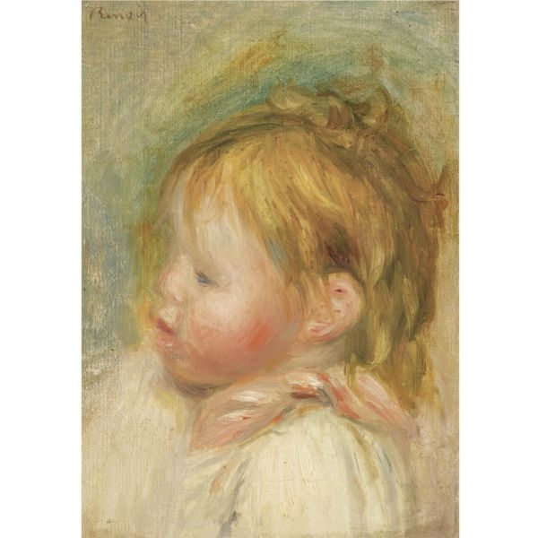 PierreAuguste Renoir PORTRAIT D'ENFANT MutualArt