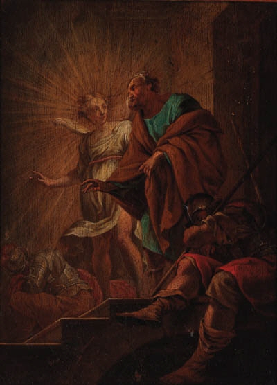 Simon Vouet | The Deliverance of Saint Peter | MutualArt