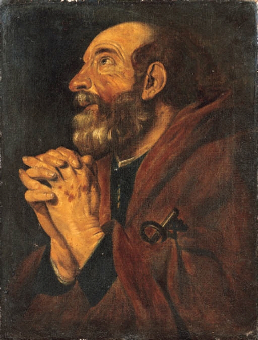 Van Baburen Dirck | San Pietro apostolo in preghiera | MutualArt
