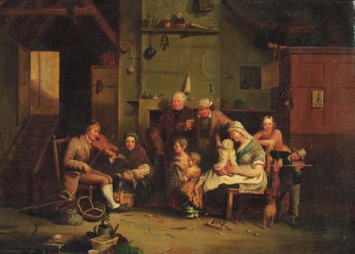 David Wilkie | The Blind Fiddler | MutualArt