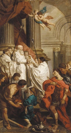 Pierre Subleyras | The Mass of Saint Basil | MutualArt