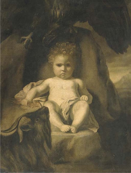 The Infant Jupiter by Sir Joshua Reynolds