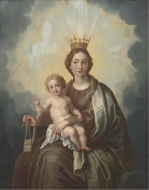 Artwork by Abraham van Diepenbeeck, The Virgin and Child, Made of oil on panel