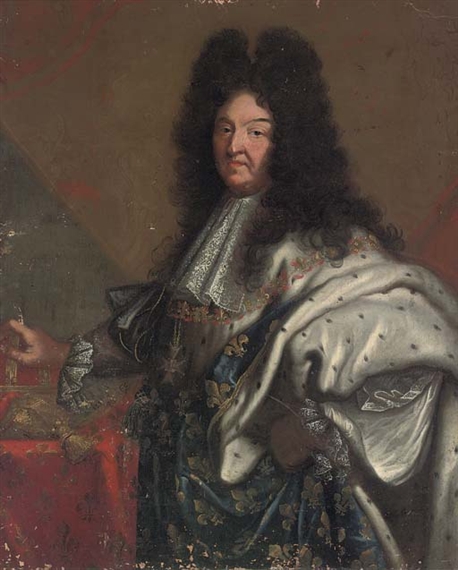 Rigaud Hyacinthe | Portrait of King Louis XIV of France, three-quarter-length | MutualArt