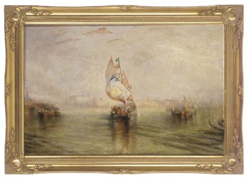 The Sun of Venice going to sea by Joseph Mallord William Turner