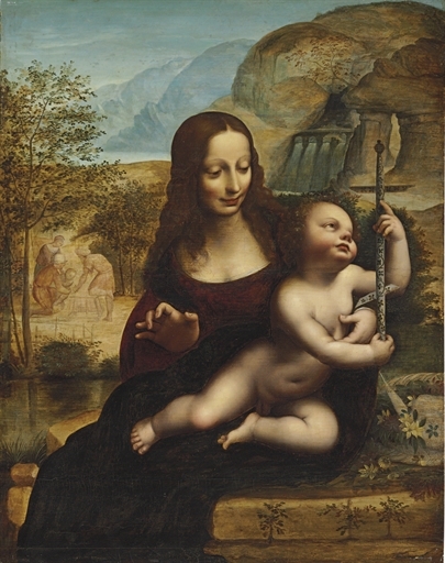 The Madonna of the Yarnwinder by Leonardo da Vinci