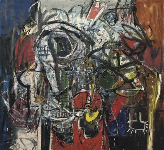 Insignias of the Gannet people by Alan Davie, 1958