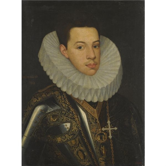 Juan Pantoja de la Cruz | PORTRAIT OF PRINCE FELIPE EMMANUELE (1586 ...