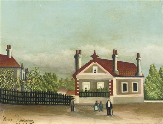 Vue d'Alfortville by Henri Rousseau, 1906
