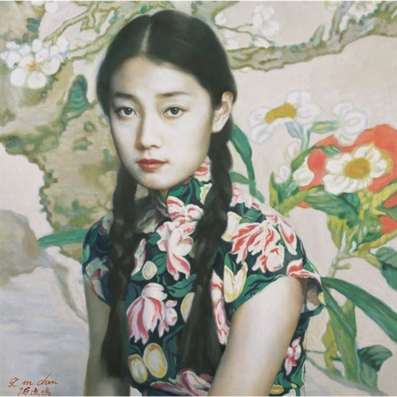 Chen Yi Ming | FLORAL QIPAO | MutualArt