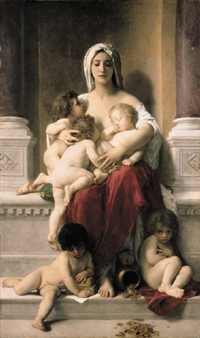 La Charité - William Adolphe Bouguereau