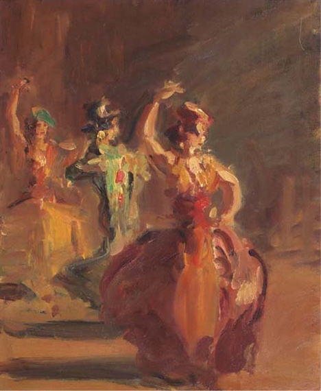 Spaansche danseressen by Isaac Israëls