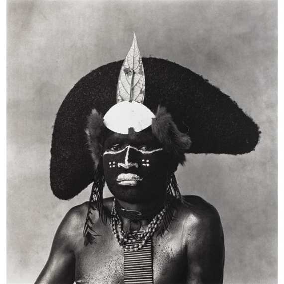ENGA WARRIOR, 1970 by Irving Penn