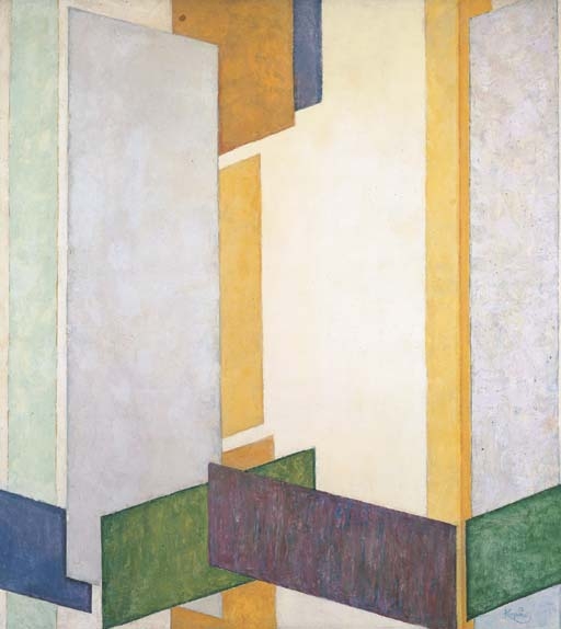 Artwork by František Kupka, Plans diagonaux, Made of oil on canvas