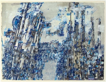 Maria Helena Vieira da Silva | L'Invasion (1969) | MutualArt