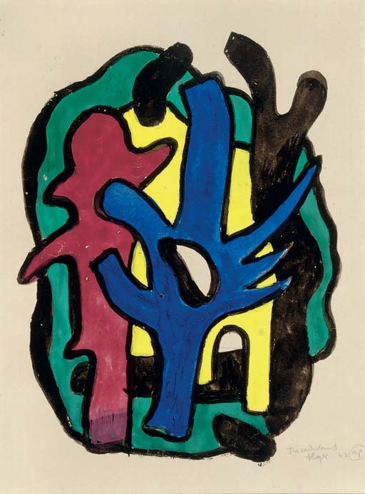 Formes by Fernand Léger, 1942