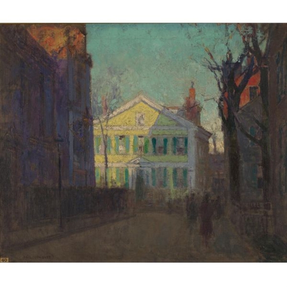 THE STREET BEYOND by Paul Cornoyer
