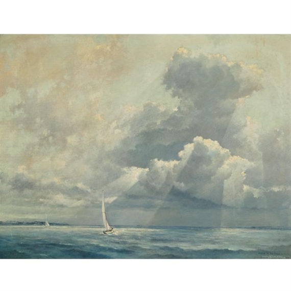 AHEAD OF THE SQUALL by Eric Sloane, 1948