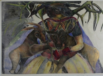 Clyde Angel, Carlo Zinelli, Christine Sefolosha and Michael Smith - Judy A. Saslow Gallery