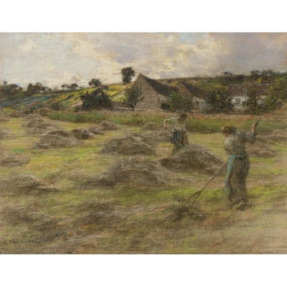 LES FOINS DERRIÈRE LA FERME