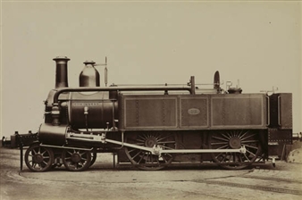 "Hercules" train engine, from the Metropolitan Railway - James Mudd