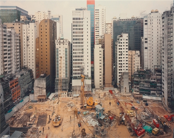 Hong Kong Island by Andreas Gursky, 1994