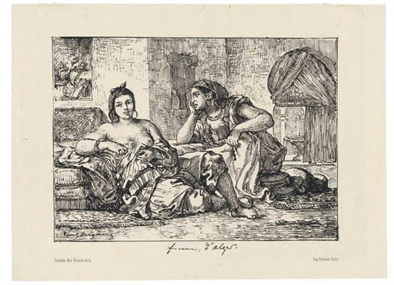 Juive d'Alger by Eugène Delacroix, 1833
