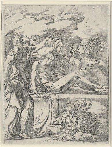 The Entombment by Parmigianino, circa 1527-31