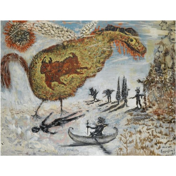 FANTASY by Minos Argyrakis, 1965