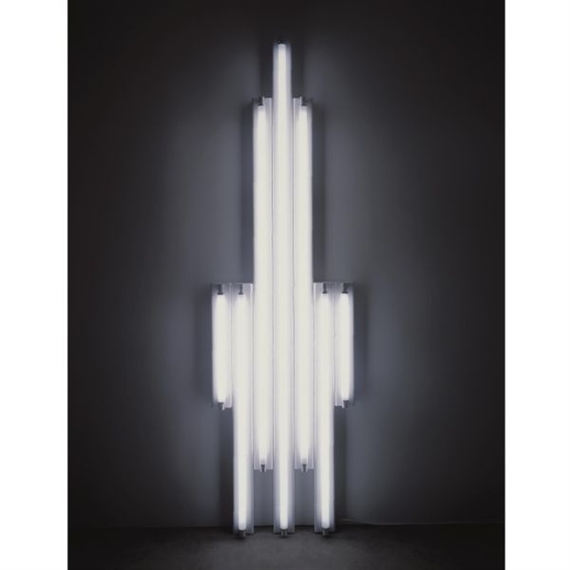 "MONUMENT" FOR V. TATLIN by Dan Flavin, 1969