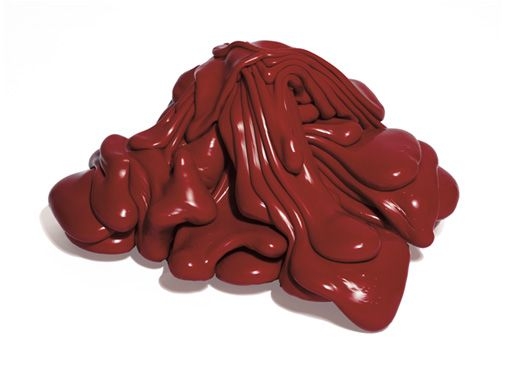 Artwork by Roxy Paine, Scumak, Made of Low density polyethylene