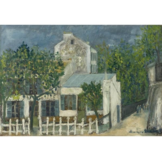 Maurice Utrillo | LE LAPIN AGILE | MutualArt