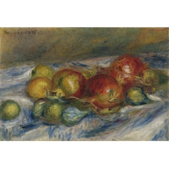 Pierre-Auguste Renoir | Nature morte aux figues (1915) | MutualArt