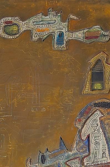 Prehistoric Garden by Ynez Johnston, 1969