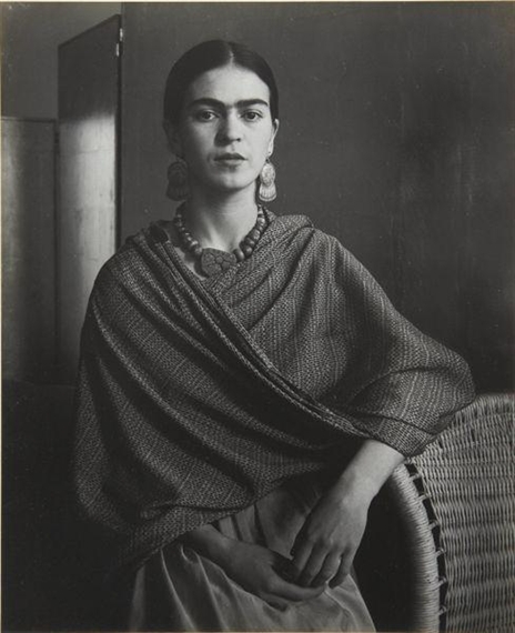 Frida Kahlo Rivera, San Fransisco by Imogen Cunningham, 1930