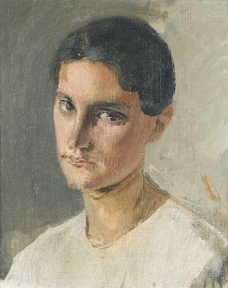 Augustus Edwin John | Head of a young boy (Circa 1922) | MutualArt