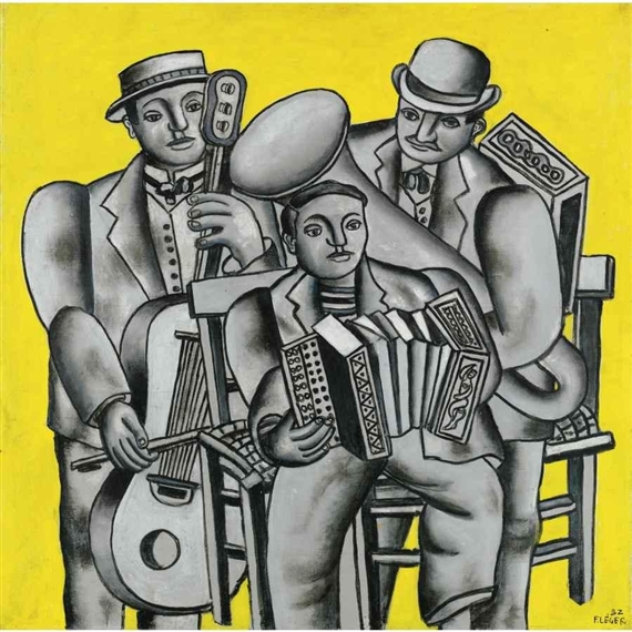 Fernand Léger(仏) 「The Three Musicians」 Fernand Léger(仏) 「The Three Musicians」 Fernand Leger
