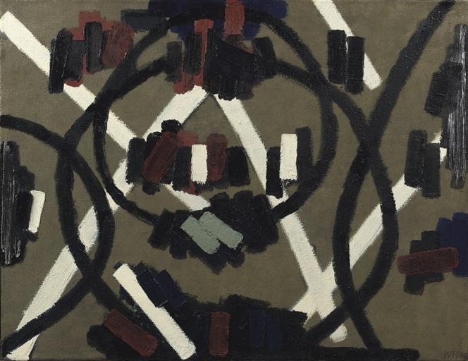 Artwork by Willem Hussem, Untitled, Made of oil on canvas