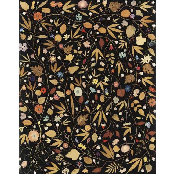 BROOKLYN EYEBIRD by Fred Tomaselli, 1998