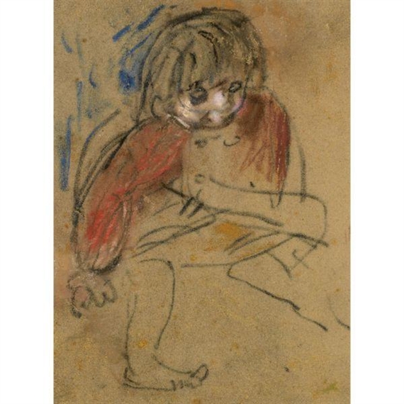 THE RED CARDIGAN by Joan Kathleen Hardy Eardley