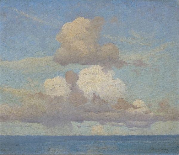 SEASCAPE by Elioth Gruner, 1923