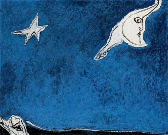 Amalassunta n. 1 by Osvaldo Licini, 1949